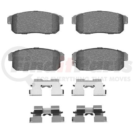 Dynamic Friction Company 1551-0900-01 5000 Advanced Pads - Ceramic and Hardware Kit