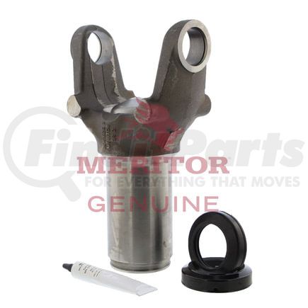 Meritor 25RLS489A1S Drive Shaft Slip Yoke - 2.06" Bearing Cap, 12.84" Center to End, 16 Splines, 3" Spline Dia.