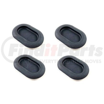 Fairchild KD4165 Floor Pan Plug 4 Pc Kit