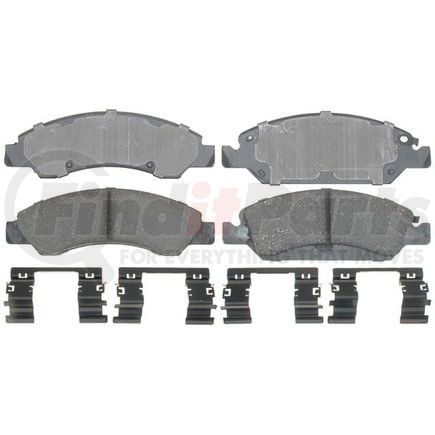 Raybestos ATD1367C Brake Parts Inc Raybestos AT Overstock Ceramic Disc Brake Pad Set