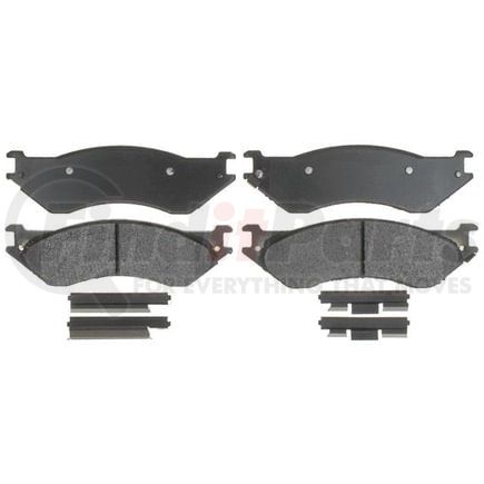 Raybestos ATD702M Brake Parts Inc Raybestos AT Overstock Metallic Disc Brake Pad Set