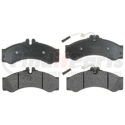 Raybestos ATD949M Brake Parts Inc Raybestos AT Overstock Metallic Disc Brake Pad Set
