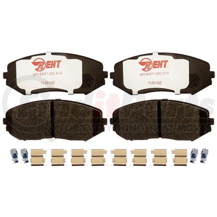 Raybestos EHT1188H Raybestos Element3 Hybrid Brake Pad Set