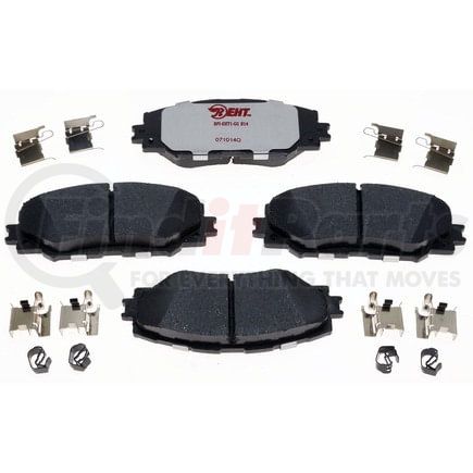 Raybestos EHT1210H Raybestos Element3 Hybrid Brake Pad Set
