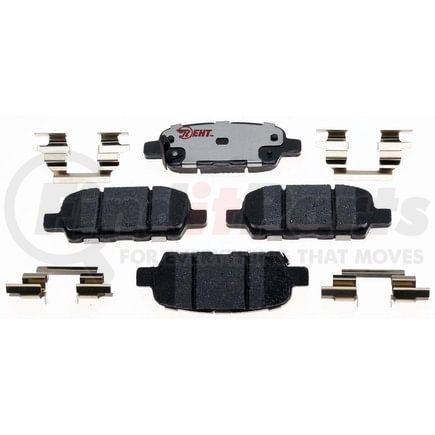 Raybestos EHT1288H Raybestos Element3 Hybrid Brake Pad Set