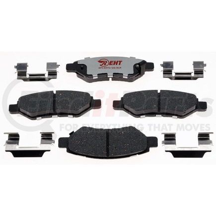 Raybestos EHT1337H Raybestos Element3 Hybrid Brake Pad Set