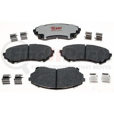 Raybestos EHT1331H Raybestos Element3 Hybrid Brake Pad Set