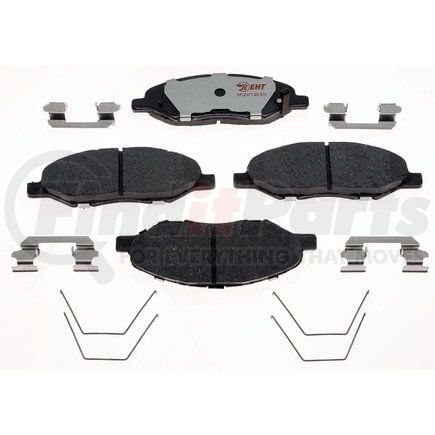 Raybestos EHT1345H Raybestos Element3 Hybrid Brake Pad Set
