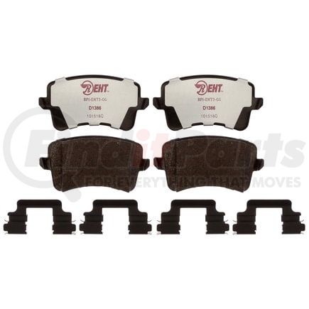 Raybestos EHT1386AH Raybestos Element3 Hybrid Brake Pad Set