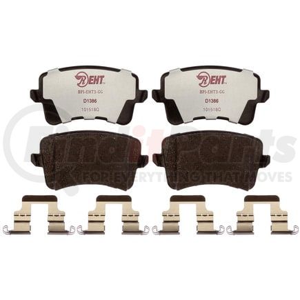 Raybestos EHT1386H Raybestos Element3 Hybrid Brake Pad Set