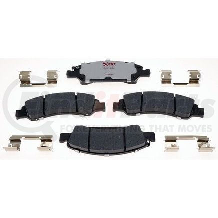 Raybestos EHT1367H Raybestos Element3 Hybrid Brake Pad Set