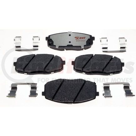 Raybestos EHT1397H Raybestos Element3 Hybrid Brake Pad Set