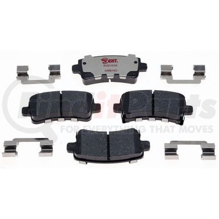 Raybestos EHT1430H Raybestos Element3 Hybrid Brake Pad Set