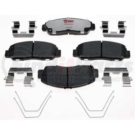 Raybestos EHT1608H Raybestos Element3 Hybrid Brake Pad Set