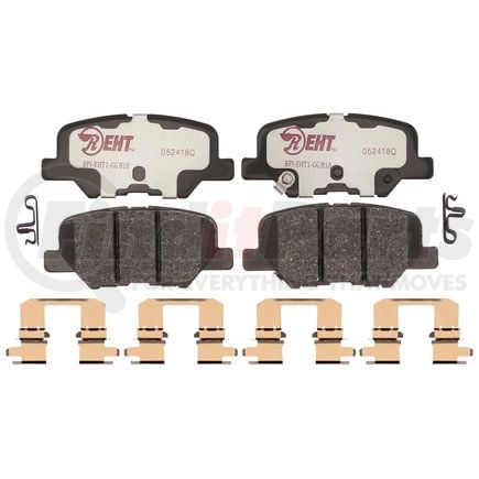 Raybestos EHT1679H Raybestos Element3 Hybrid Brake Pad Set