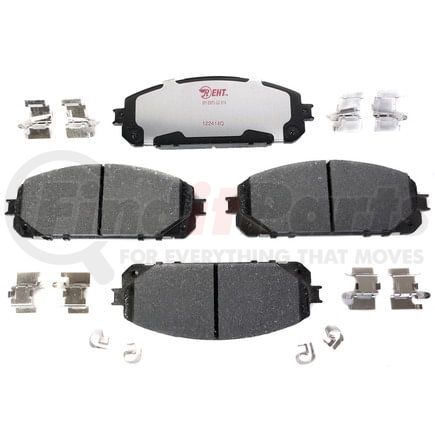 Raybestos EHT1709H Raybestos Element3 Hybrid Brake Pad Set