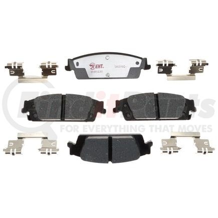 Raybestos EHT1707H Raybestos Element3 Hybrid Brake Pad Set