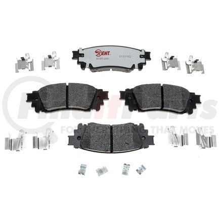 Raybestos EHT1805H Raybestos Element3 Hybrid Brake Pad Set