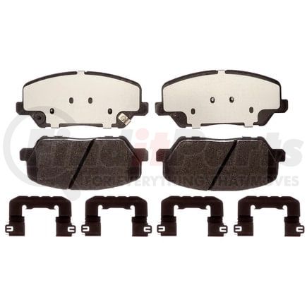 Raybestos EHT1827H Raybestos Element3 Hybrid Brake Pad Set