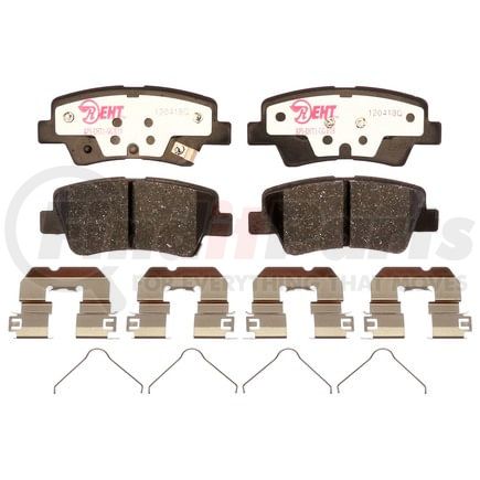 Raybestos EHT1812H Raybestos Element3 Hybrid Brake Pad Set