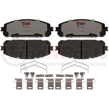 Raybestos EHT1843H Raybestos Element3 Hybrid Brake Pad Set