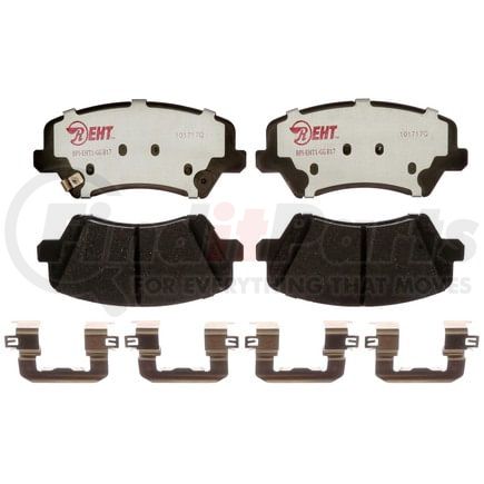 Raybestos EHT1828H Raybestos Element3 Hybrid Brake Pad Set
