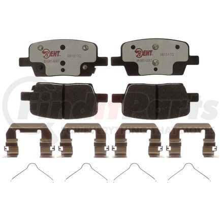 Raybestos EHT1914H Raybestos Element3 Hybrid Brake Pad Set