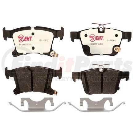 Raybestos EHT1901H Raybestos Element3 Hybrid Brake Pad Set