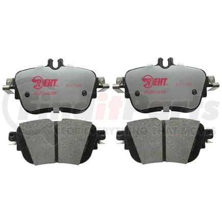 Raybestos EHT1936 Raybestos Element3 Hybrid Brake Pad Set