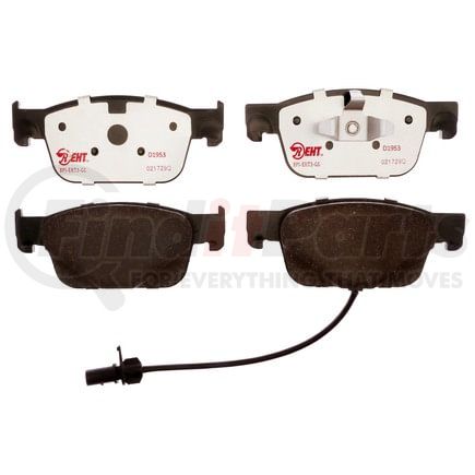 Raybestos EHT1953 Raybestos Element3 Hybrid Brake Pad Set