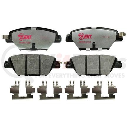 Raybestos EHT1934H Raybestos Element3 Hybrid Brake Pad Set