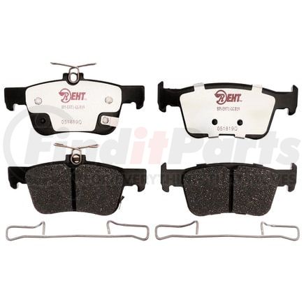 Raybestos EHT2102H Raybestos Element3 Hybrid Brake Pad Set