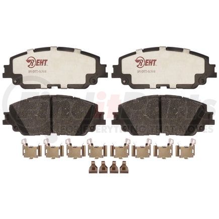 Raybestos EHT2076H Raybestos Element3 Hybrid Brake Pad Set