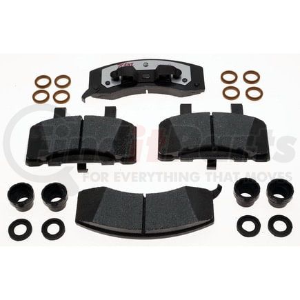 Raybestos EHT370H Raybestos Element3 Hybrid Brake Pad Set