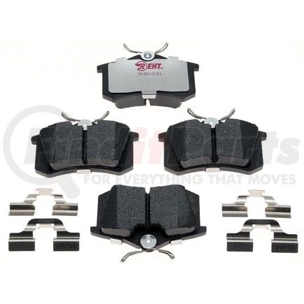Raybestos EHT340AH Raybestos Element3 Hybrid Brake Pad Set