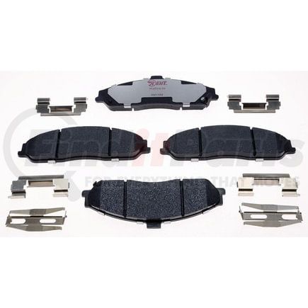 Raybestos EHT731H Raybestos Element3 Hybrid Brake Pad Set