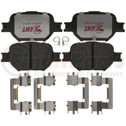 Raybestos EHT817H Raybestos Element3 Hybrid Brake Pad Set