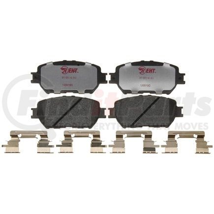 Raybestos EHT908H Raybestos Element3 Hybrid Brake Pad Set