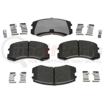 Raybestos EHT904H Raybestos Element3 Hybrid Brake Pad Set