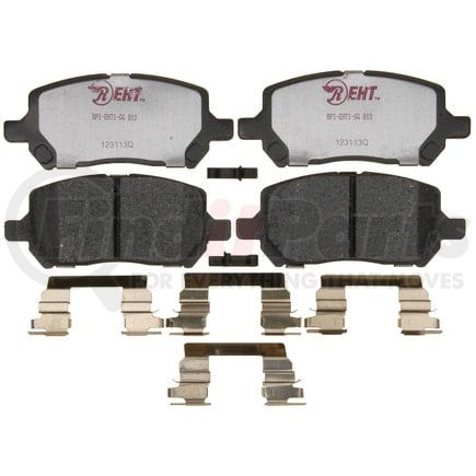 Raybestos EHT956H Raybestos Element3 Hybrid Brake Pad Set