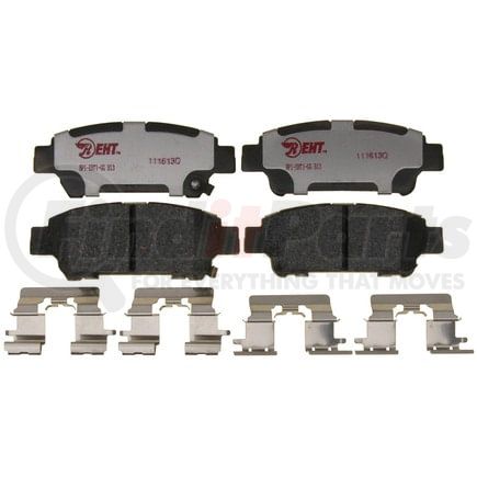 Raybestos EHT995H Raybestos Element3 Hybrid Brake Pad Set