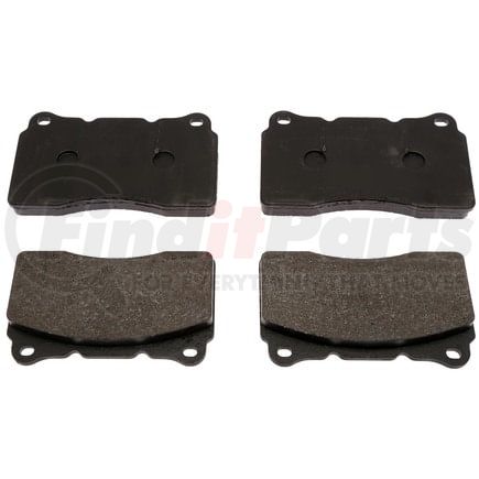 Raybestos MGD1016M Raybestos R-Line Metallic Brake Pad Set