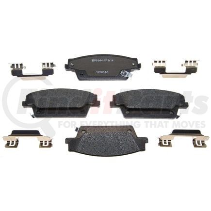 Raybestos MGD1020AMH Raybestos R-Line Metallic Brake Pad Set