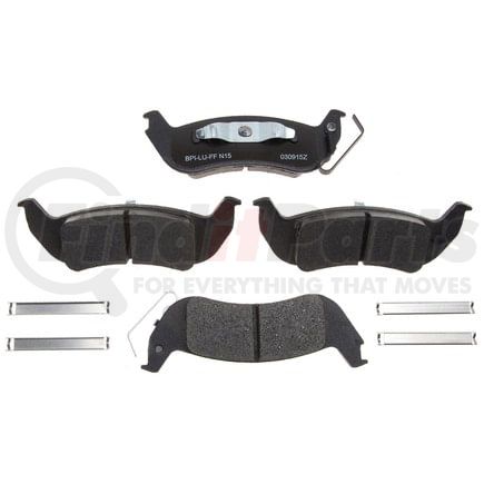 Raybestos MGD1040ACH Raybestos R-Line Ceramic Brake Pad Set