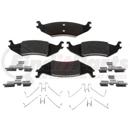 Raybestos MGD1046MH Raybestos R-Line Metallic Brake Pad Set