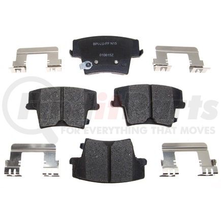 Raybestos MGD1057ACH Raybestos R-Line Ceramic Brake Pad Set