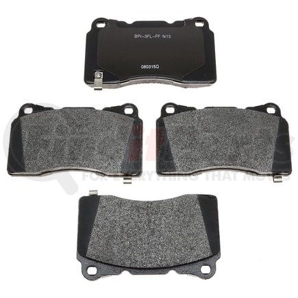 Raybestos MGD1050M Raybestos R-Line Metallic Brake Pad Set