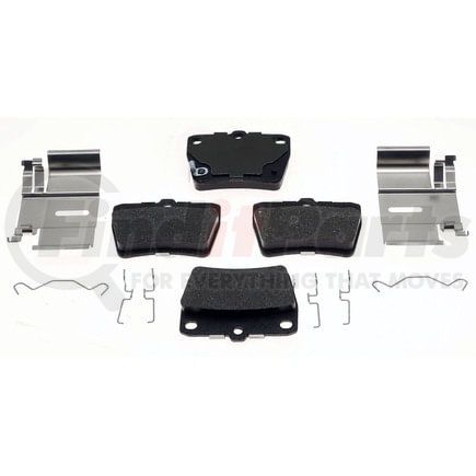 Raybestos MGD1051CH Raybestos R-Line Ceramic Brake Pad Set