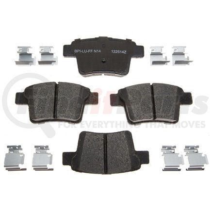 Raybestos MGD1071CH Raybestos R-Line Ceramic Brake Pad Set