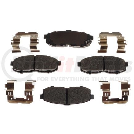 Raybestos MGD1073CH Raybestos R-Line Ceramic Brake Pad Set